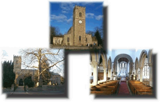 [Views of Lanchester Parish Church.]